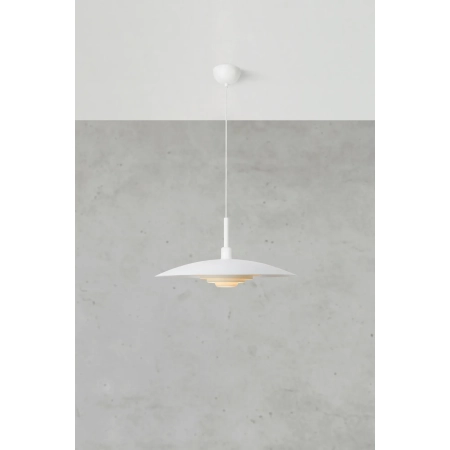 Lampa wisząca PINY 1L 57cm White 108876 - Markslojd