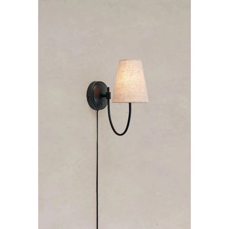 Kinkiet AMAR Beige/Black 108907 - Markslojd