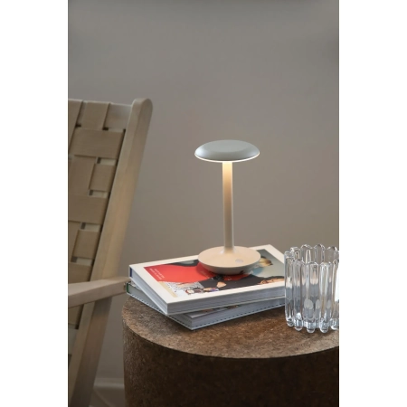 Przenośna lampa stołowa PETIT Rechargeable Greige B/O 108917 - Markslojd