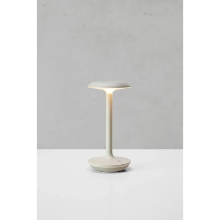 Przenośna lampa stołowa PETIT Rechargeable Greige B/O 108917 - Markslojd