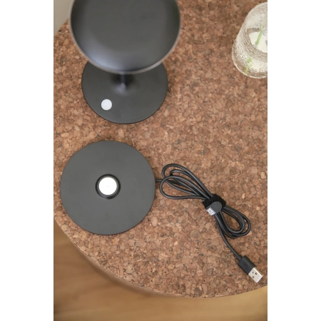 Przenośna lampa stołowa PETIT Rechargeable Black B/O 108918 - Markslojd