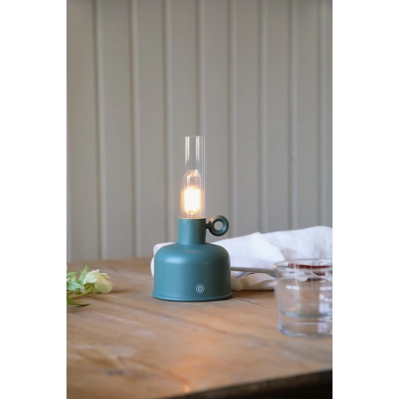 Przenośna lampa stołowa ASTRID Rechargeable Dark Green B/O 108920 - Markslojd
