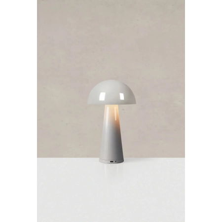 Lampa stołowa FUNGI Rechargeable Greige B/O 108950 - Markslojd