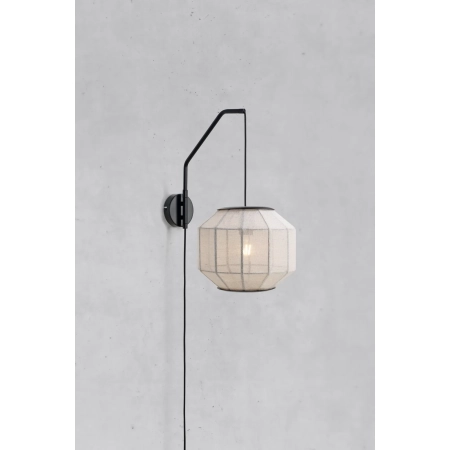 Kinkiet ASUKA 1L Beige/Black 108957 - Markslojd