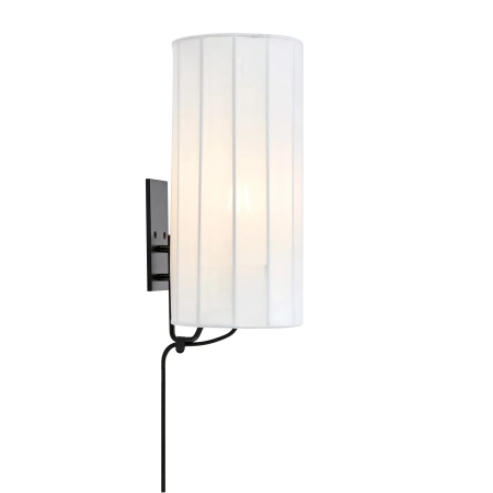 Kinkiet HIKARI 1L White/Black 108960 - Markslojd