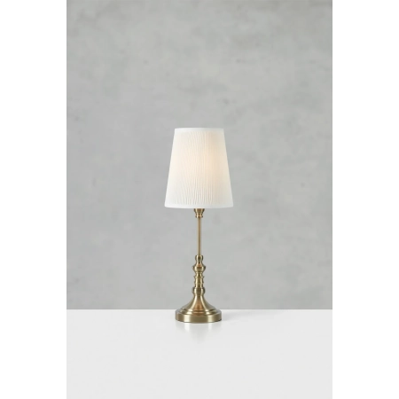 Lampa stołowa NOBLE 1L 66cm Offwhite/Antique Brass 108970 - Markslojd