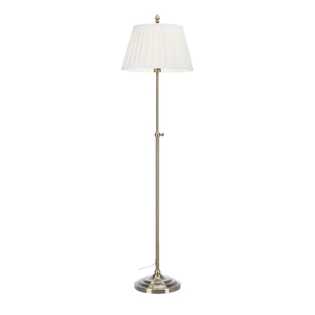 Lampa podłogowa OXFORD 1L Offwhite/Antique  Brass 108972 - Markslojd