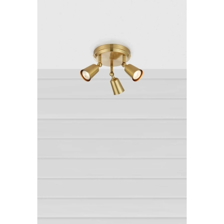 Lampa sufitowa TINY 3L Brass 108980 - Markslojd