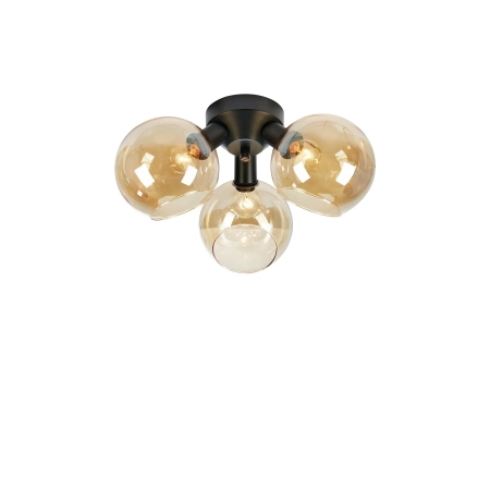 Lampa sufitowa ARTIS 3L Amber/Black 108997 - Markslojd