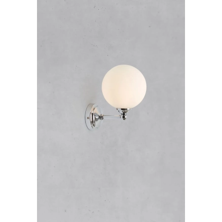Kinkiet TROPEA 1L White/Chrome IP44 109022 - Markslojd