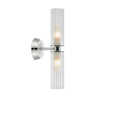 Kinkiet RIMINI 2L Clear/Chrome IP44 109027 - Markslojd