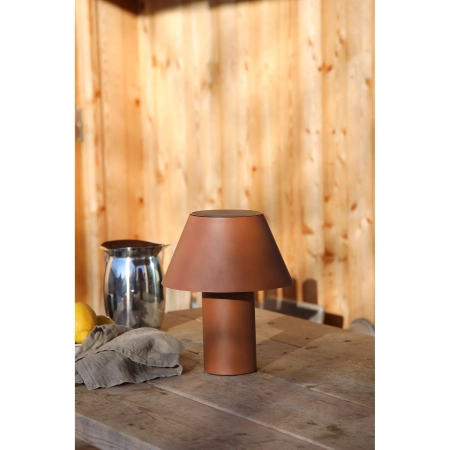 Lampa stojąca solarna VIVO Brown 109124 - Markslojd