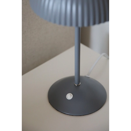 Lampa stołowa ZIN 2L Grey 109139 - Markslojd
