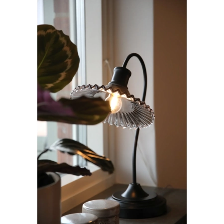 Lampa stołowa NOVIA 1L Smoke/Black 109151 - Markslojd