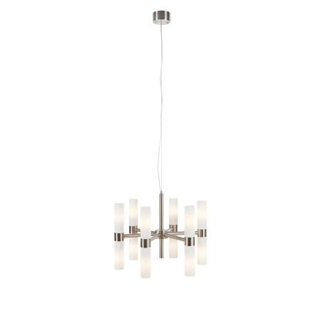 Lampa wisząca ELARA 12L Steel/White 109154 - Markslojd