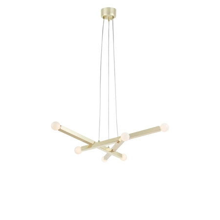 Lampa wisząca STACK 6L Brass 109157 - Markslojd