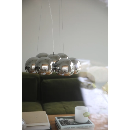 Lampa wisząca CUPOLO Round 7L Chrome 109167 - Markslojd