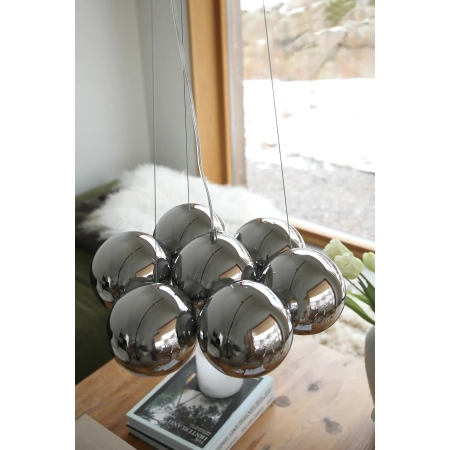 Lampa wisząca CUPOLO Round 7L Chrome 109167 - Markslojd