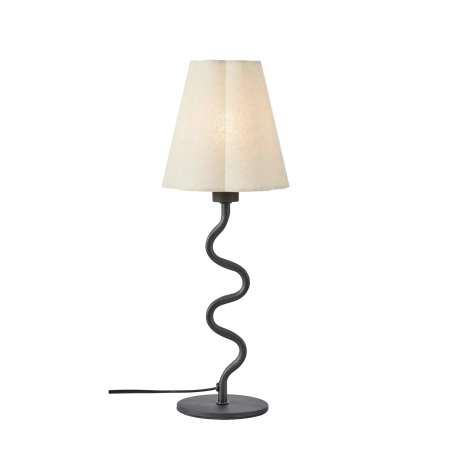 Lampa stołowa VEYA 1L Black/Beige 109171 - Markslojd