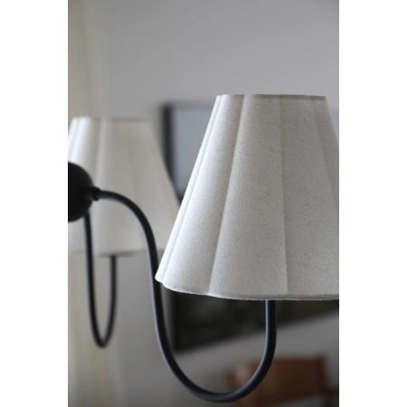 Lampa wisząca VEYA 3L Black/Beige 109172 - Markslojd