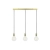 Lampa nad stół skandynawska wisząca SKY Brass 106335 - Markslojd