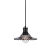 Lampa wisząca NOVIA 1L Black/Smoke 108854 - Markslojd