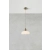 Lampa wisząca KURAGE 1L Antique Brass/White 108857 - Markslojd
