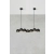 Lampa wisząca CUPOLO 7L Sand Black 108860 - Markslojd