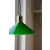 Lampa wisząca VELA 1L Antique Brass/Green 108868 - Markslojd