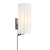 Kinkiet HIKARI 1L White/Black 108960 - Markslojd