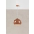 Lampa wisząca POP 1L 28cm Brown 108987 - Markslojd