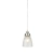 Lampa wisząca BELLIS 1L Clear/Satin Nickel 109009 - Markslojd
