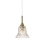Lampa wisząca LUNA 1L Clear/Antique Brass 109011 - Markslojd