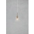Lampa wisząca LUNA 1L Clear/Antique Brass 109011 - Markslojd