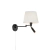 Kinkiet PIVOT 2L Offwhite/Black 109016 - Markslojd