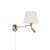 Kinkiet PIVOT 2L Offwhite/Antique Brass 109017 - Markslojd