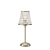 Lampa przenośna LIORA Antique Brass/Clear B/O 109125 - Markslojd