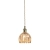 Lampa wisząca GOTA 1L Antique Brass/ Amber 109137 - Markslojd
