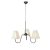 Lampa wisząca VEYA 3L Black/Beige 109172 - Markslojd