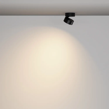 Lampa sufitowa Lens C220CL-12W3K-B - Maytoni