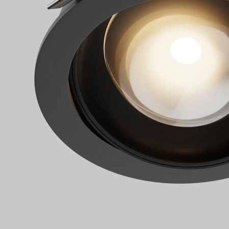 Lampa wbudowana Lens DL105-12W3K-B - Maytoni