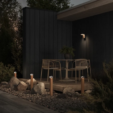 Lampa ścienna (Kinkiet) Nordis O140WL-L2BK - Maytoni