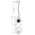 Lampa wisząca Collar P069PL-L35CH3K1 - Maytoni