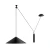 Lampa wisząca Peso P080PL-01B - Maytoni