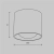 Lampa sufitowa Lens C217CL-15W3K-B - Maytoni
