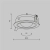 Lampa wbudowana Lens DL105-12W3K-B - Maytoni
