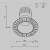 Lampa wbudowana Dip DL122-15W-2.7K-W - Maytoni