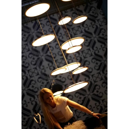 Lampa skandynawska wisząca szara ARTIST 25 83083010 - Design For The People