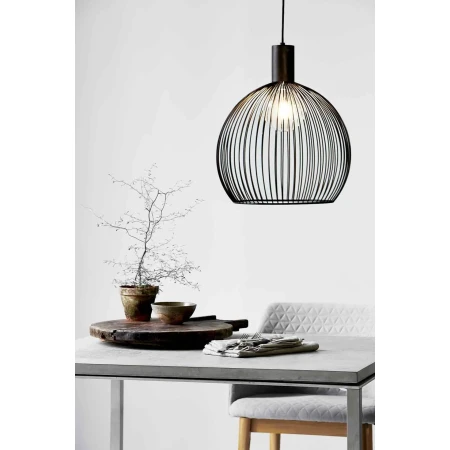 Lampa loft wisząca czarna  AVER 40 84253003 - Design For The People