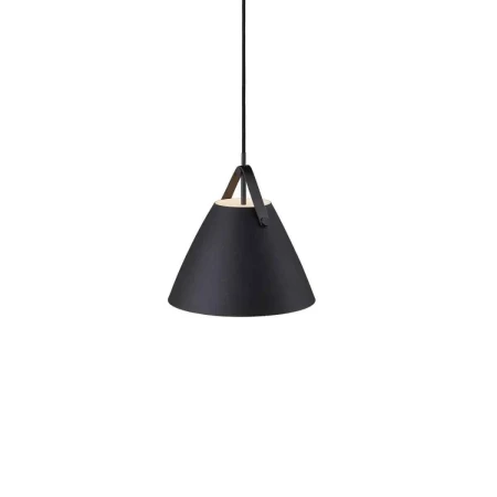 Lampa skandynawska wisząca czarna STRAP 27 84333003 - Design For The People